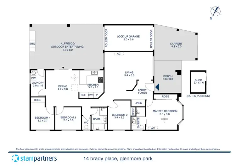 Floorplan of Homely house listing, 14 Brady Place, Glenmore Park NSW 2745