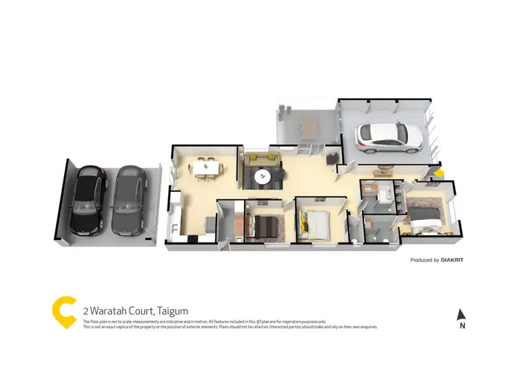 Floorplan of Homely house listing, 2 Waratah Court, Taigum QLD 4018