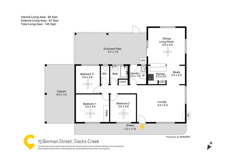 Floorplan of Homely house listing, z15 Borman Street, Slacks Creek QLD 4127