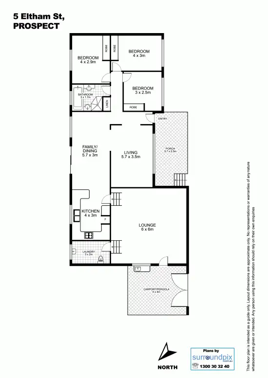Floorplan of Homely house listing, Address available on request