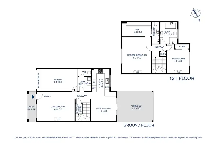 Floorplan of Homely townhouse listing, 22/1 Heath Street, Prospect NSW 2148