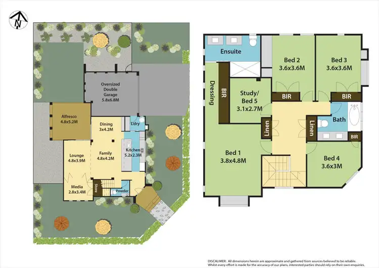Floorplan of Homely house listing, 2 Basin St, The Ponds NSW 2769