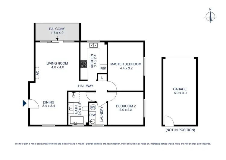 Floorplan of Homely unit listing, 20/7 Boyd Street, Blacktown NSW 2148
