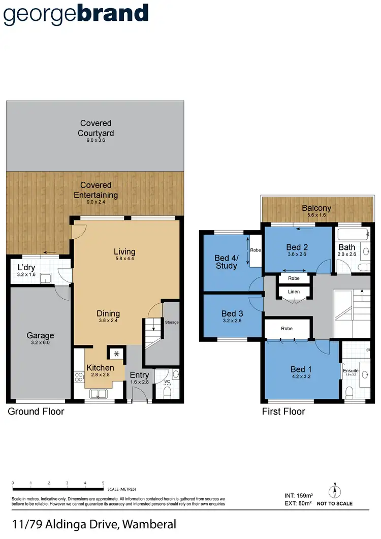 Floorplan of Homely townhouse listing, 11/79 Aldinga Drive, Wamberal NSW 2260
