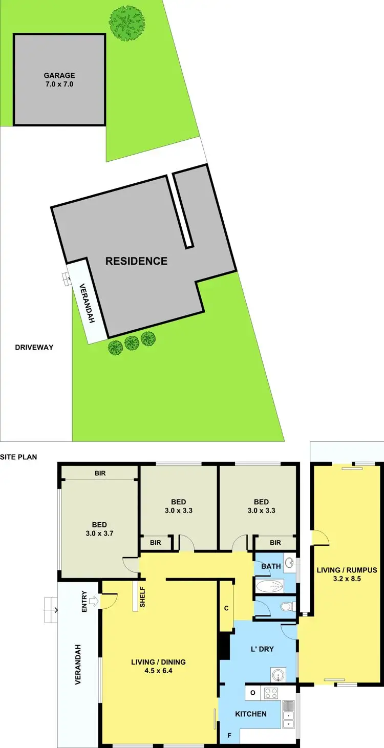 Floorplan of Homely house listing, 17 Crimson Drive, Doveton VIC 3177