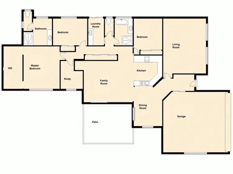 Floorplan of Homely house listing, 18 Ridgegarden Drive, Morayfield QLD 4506