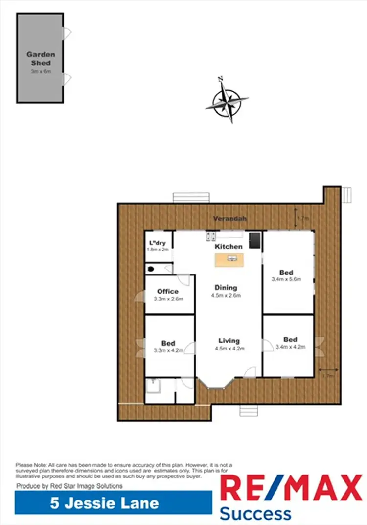 Floorplan of Homely rural property listing, 5 Jessie Lane, Murphys Creek QLD 4352