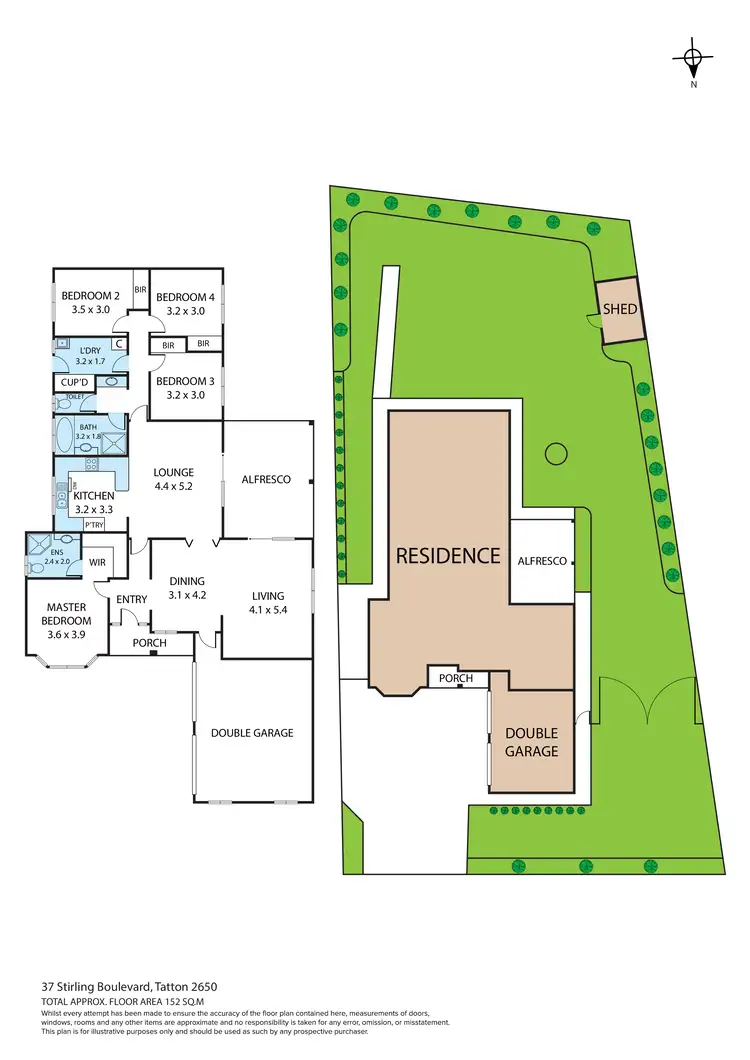 Floorplan of Homely house listing, 37 Stirling Boulevard, Tatton NSW 2650