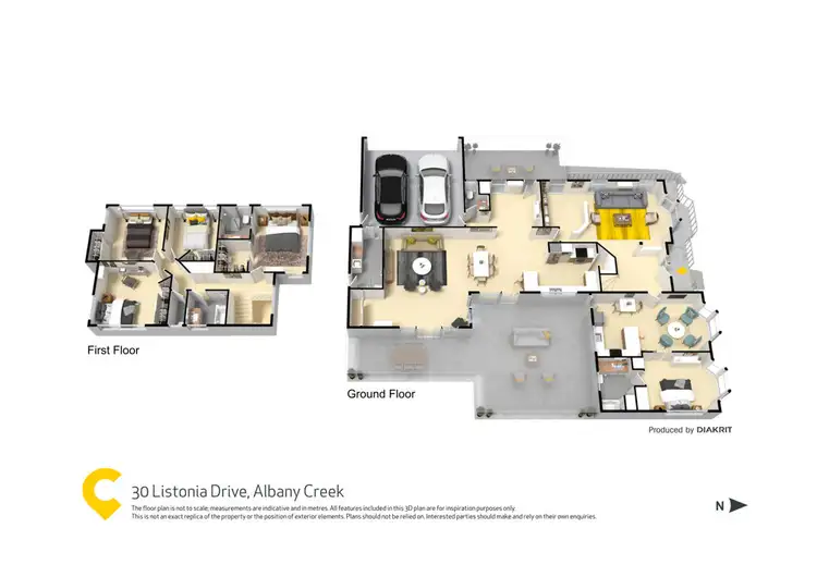 Floorplan of Homely house listing, 30 Listonia Drive, Albany Creek QLD 4035