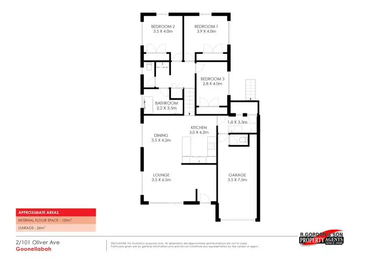 Floorplan of Homely house listing, 2/101 Oliver Ave, Goonellabah NSW 2480