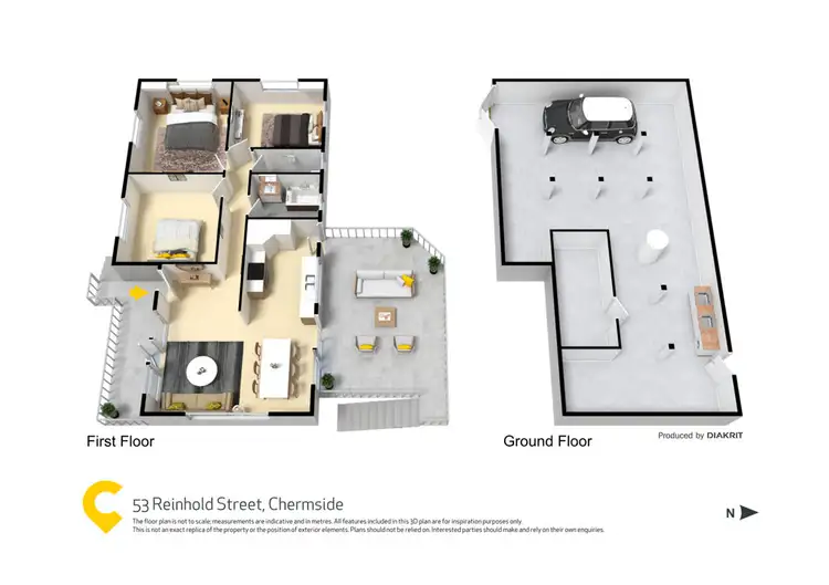 Floorplan of Homely house listing, 53 Reinhold Crescent, Chermside QLD 4032