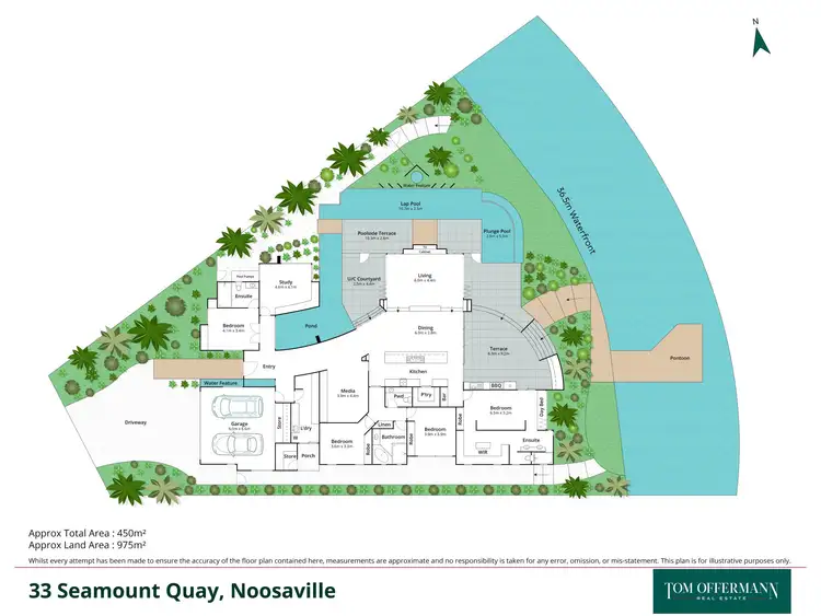 Floorplan of Homely house listing, 33 Seamount Quay, Noosa Waters QLD 4566