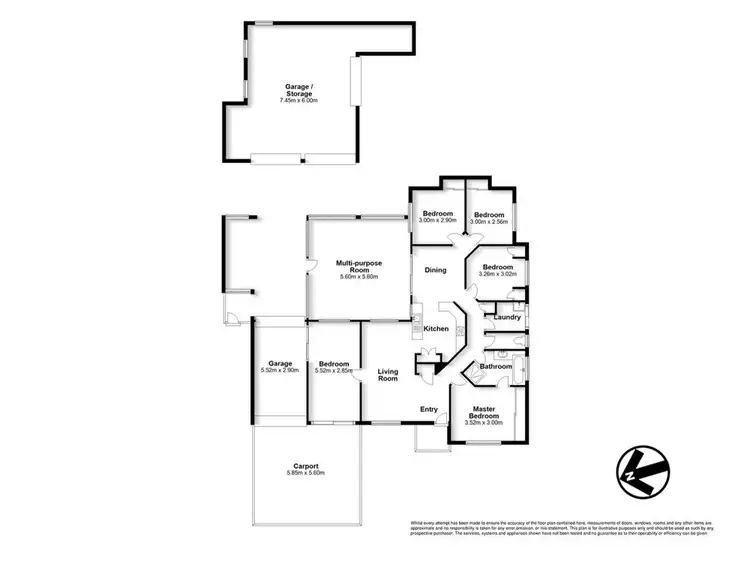 Floorplan of Homely house listing, 2 Papaya Court, Kallangur QLD 4503