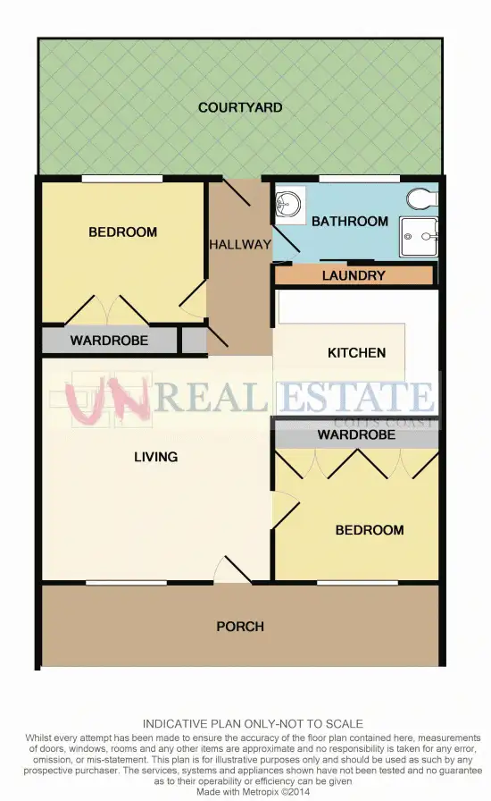 Floorplan of Homely unit listing, 3/83 Sawtell Road, Toormina NSW 2452
