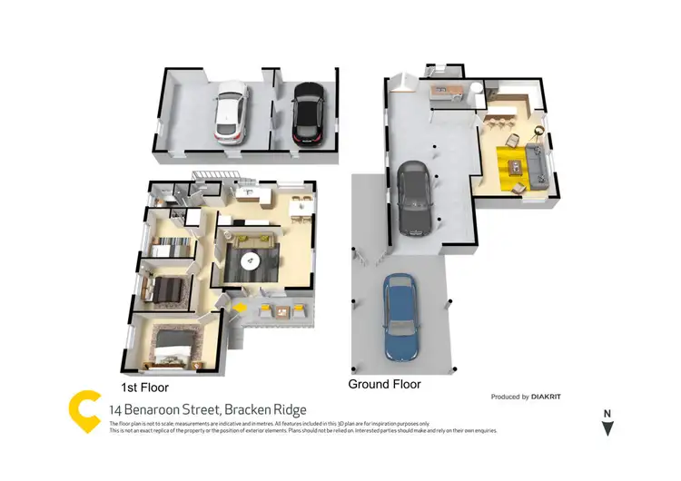 Floorplan of Homely house listing, 14 Benaroon Street, Bracken Ridge QLD 4017