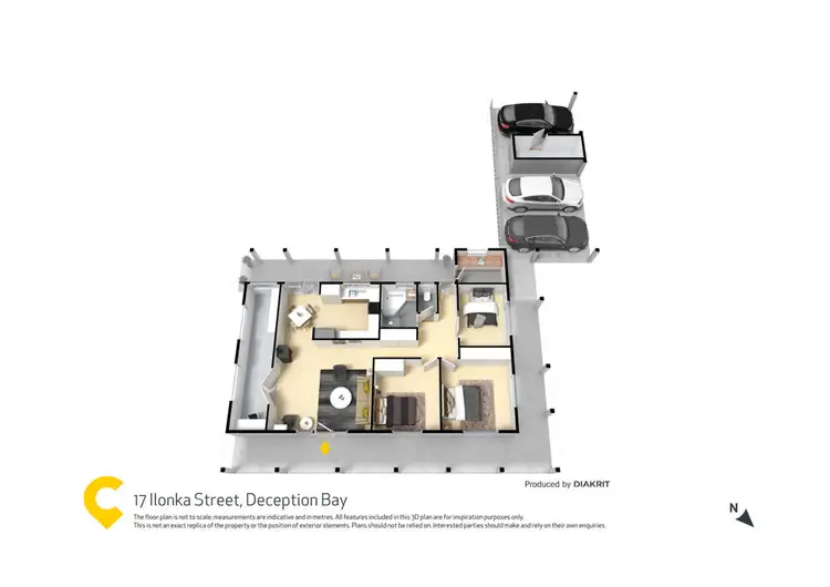 Floorplan of Homely house listing, 17 Ilonka Street, Deception Bay QLD 4508