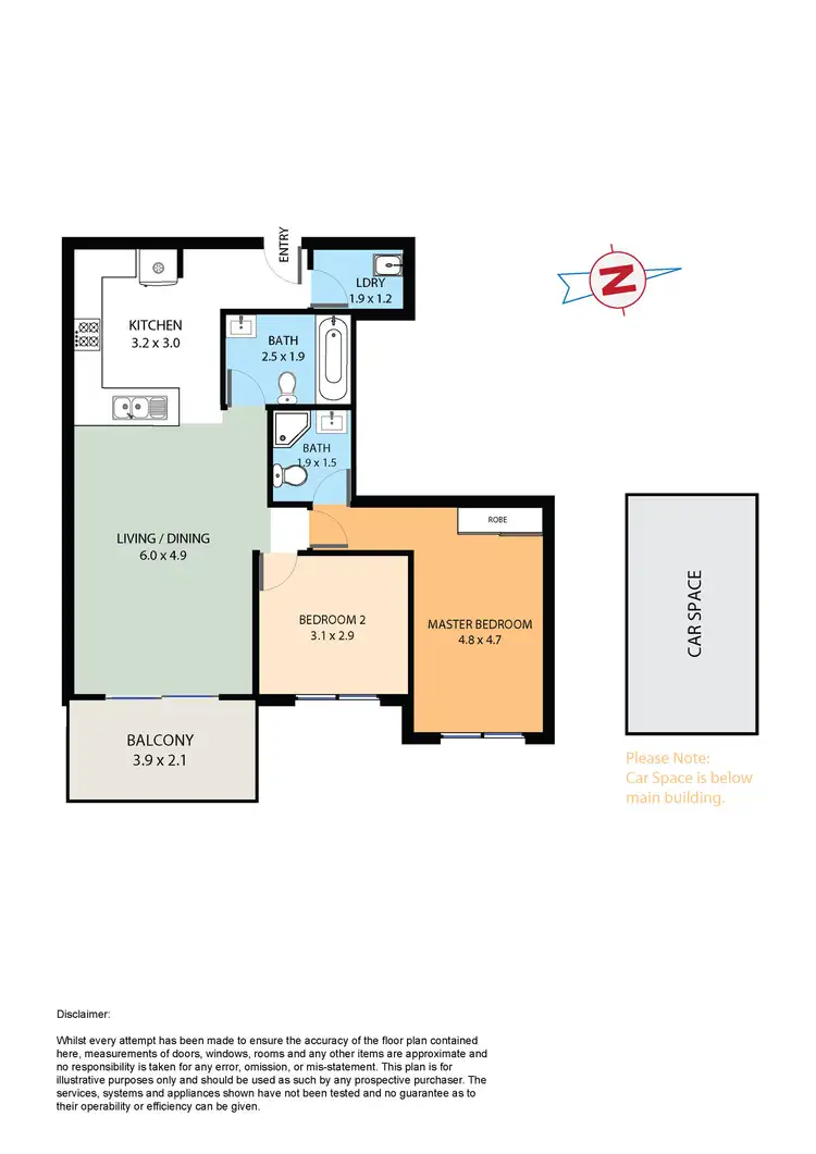 Floorplan of Homely apartment listing, 38 /8-18 Wallace Street, Blacktown NSW 2148