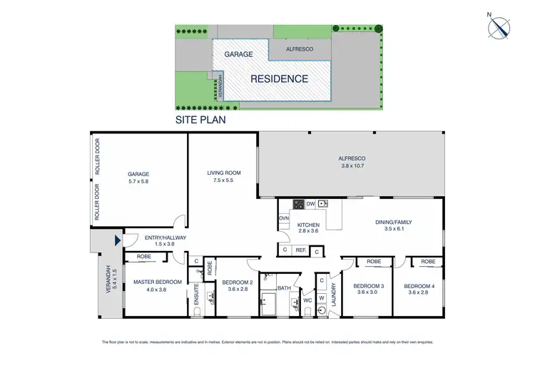 Floorplan of Homely house listing, 6 Mars Way, Glenwood NSW 2768