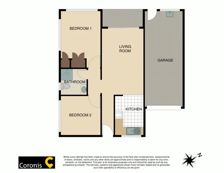 Floorplan of Homely apartment listing, 1/62 Hamilton Road, Moorooka QLD 4105