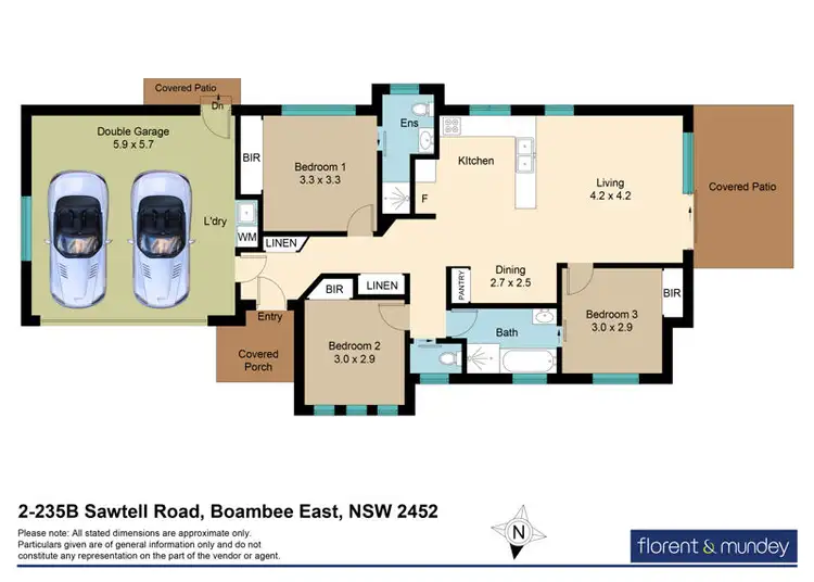Floorplan of Homely villa listing, 2/235B Sawtell Rd, Boambee East NSW 2452
