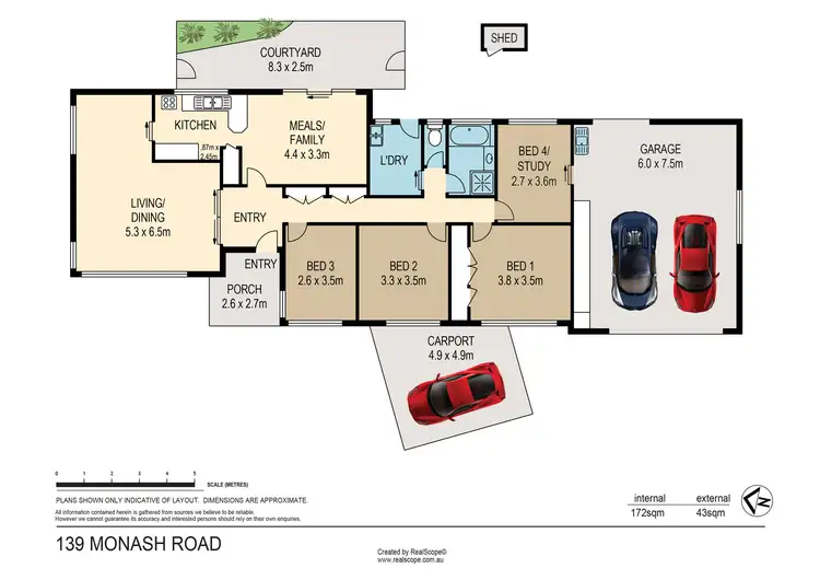 Floorplan of Homely house listing, 139 Monash Road, Tarragindi QLD 4121