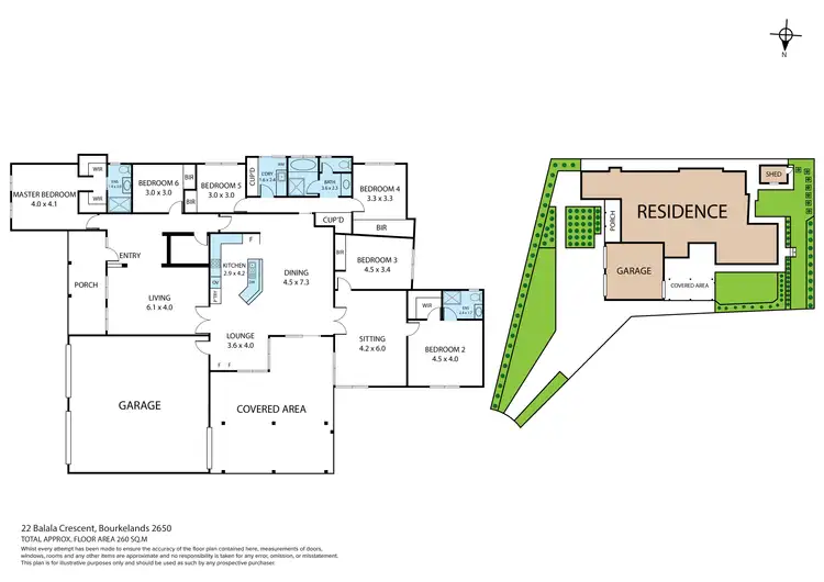 Floorplan of Homely house listing, 22 Balala Crescent, Bourkelands NSW 2650