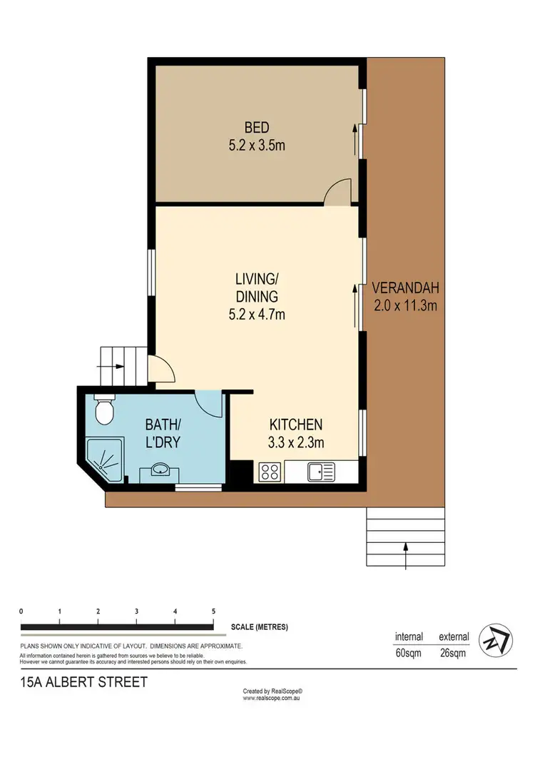 Floorplan of Homely house listing, 15 - 15a Albert Street, Rocklea QLD 4106