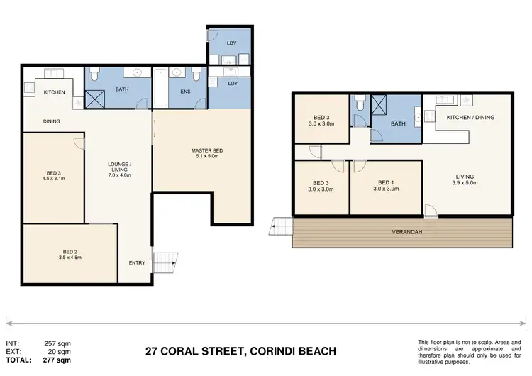 Floorplan of Homely house listing, 27 Coral Street, Corindi Beach NSW 2456