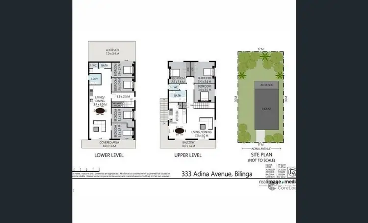 Floorplan of Homely studio listing, 3/333 Adina Avenue, Bilinga QLD 4225