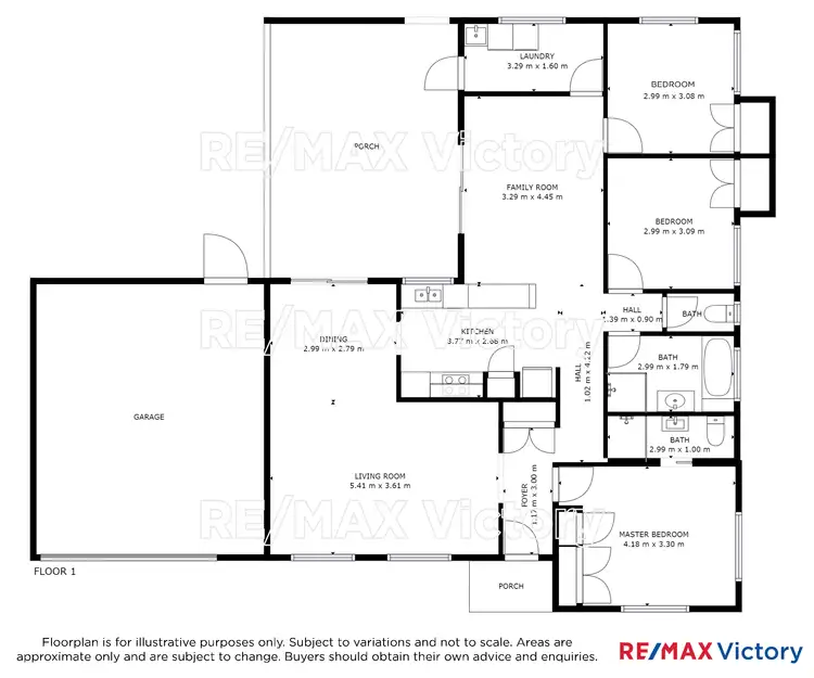 Floorplan of Homely house listing, 18 Honeysuckle Street, Caboolture QLD 4510