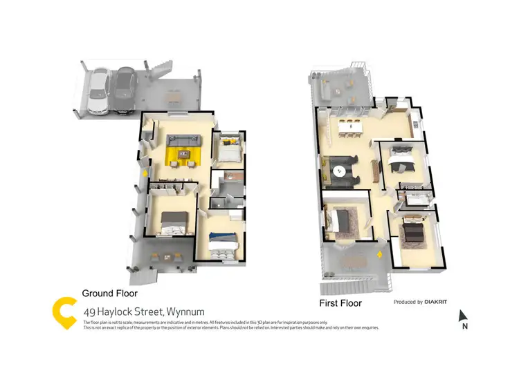 Floorplan of Homely house listing, 49 Haylock Street, Wynnum QLD 4178