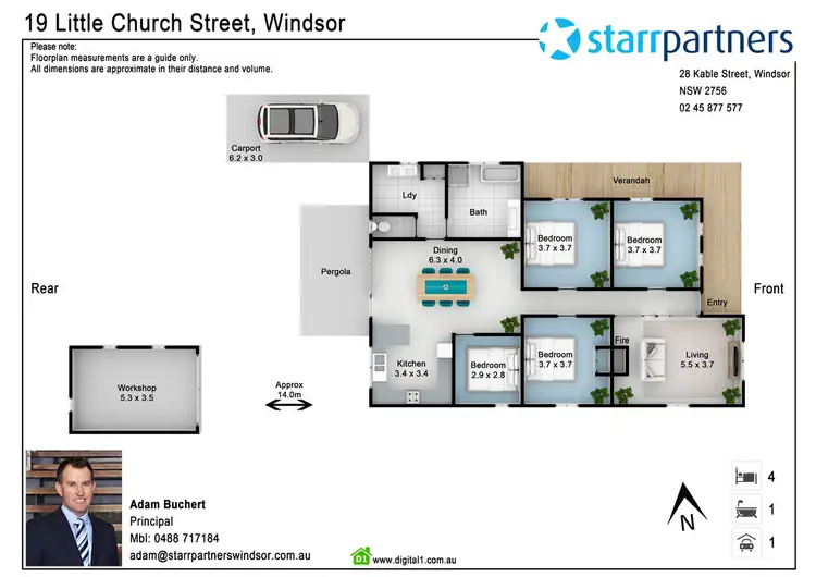Floorplan of Homely house listing, 19 Little Church Street, Windsor NSW 2756
