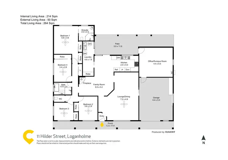 Floorplan of Homely house listing, 11 Hilder Street, Loganholme QLD 4129