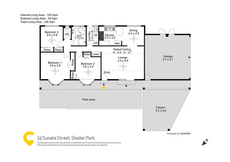 Floorplan of Homely house listing, 33 Sunata Street, Shailer Park QLD 4128