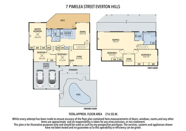 Floorplan of Homely house listing, 7 Pimelea Street, Everton Hills QLD 4053