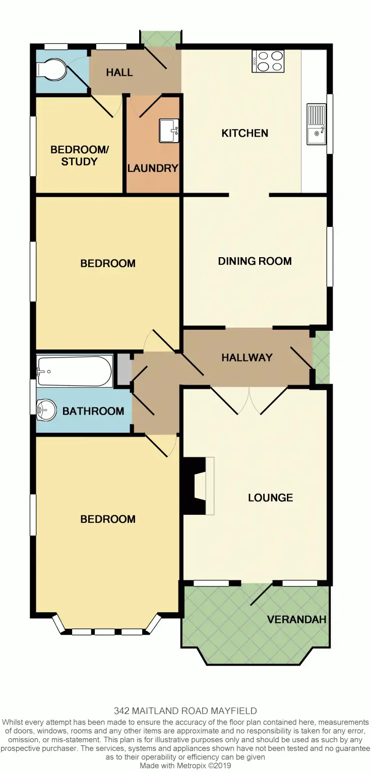 Floorplan of Homely house listing, 342 Maitland Road, Mayfield NSW 2304