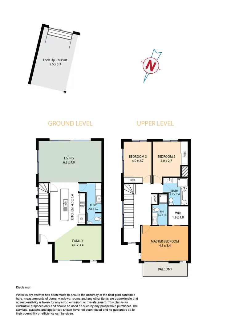Floorplan of Homely house listing, 3 Clematis Circuit, The Ponds NSW 2769