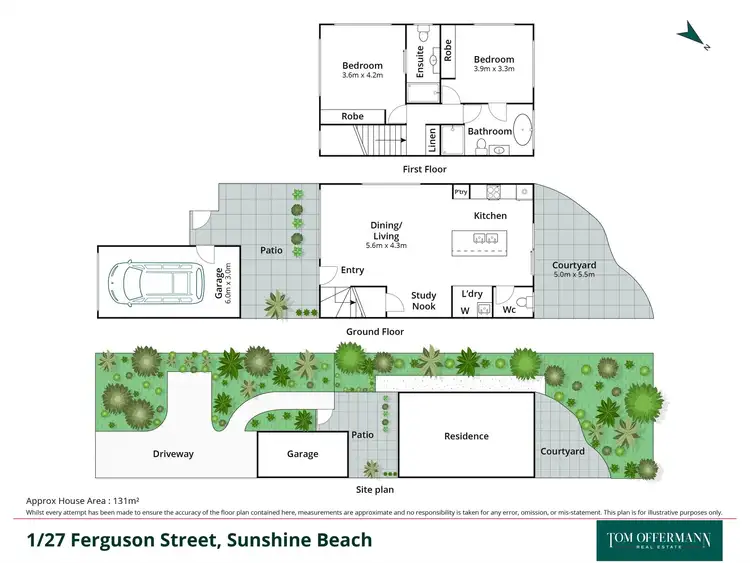Floorplan of Homely unit listing, 1/27 Ferguson Street, Sunshine Beach QLD 4567
