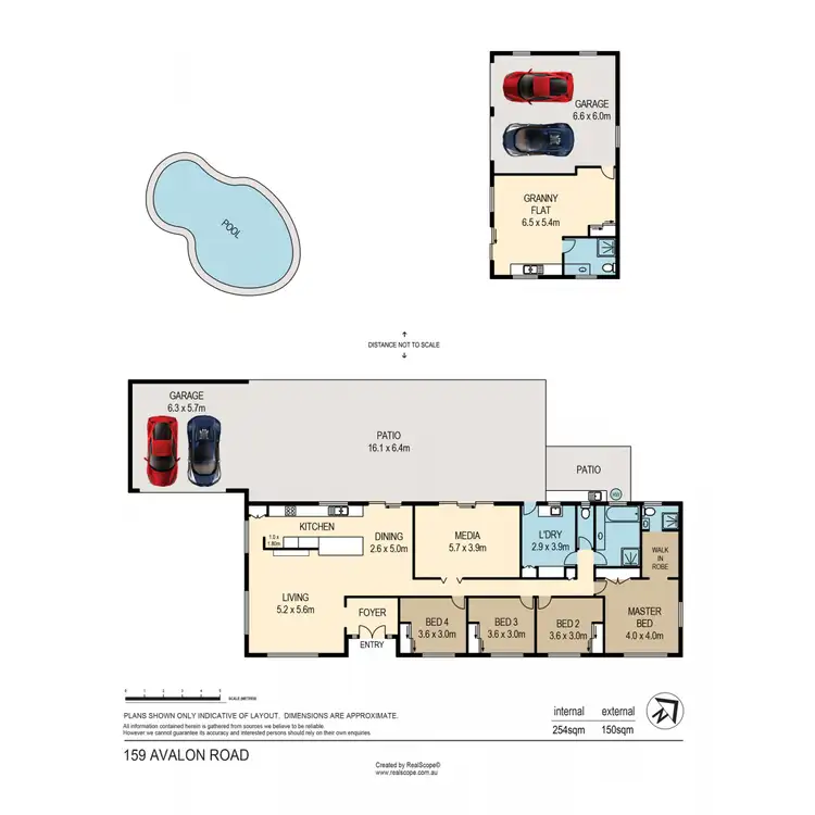 Floorplan of Homely house listing, 159-161 Avalon Road, Sheldon QLD 4157