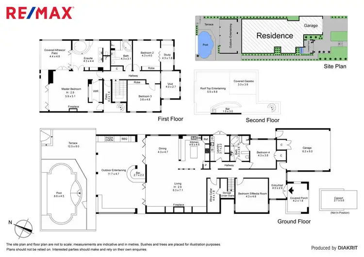 Floorplan of Homely house listing, 38 Portside Place, Bulimba QLD 4171