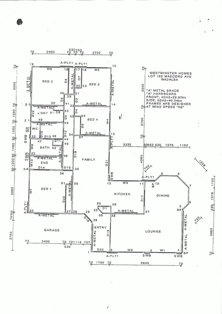Floorplan of Homely house listing, 6 Mascord Avenue, Wadalba NSW 2259