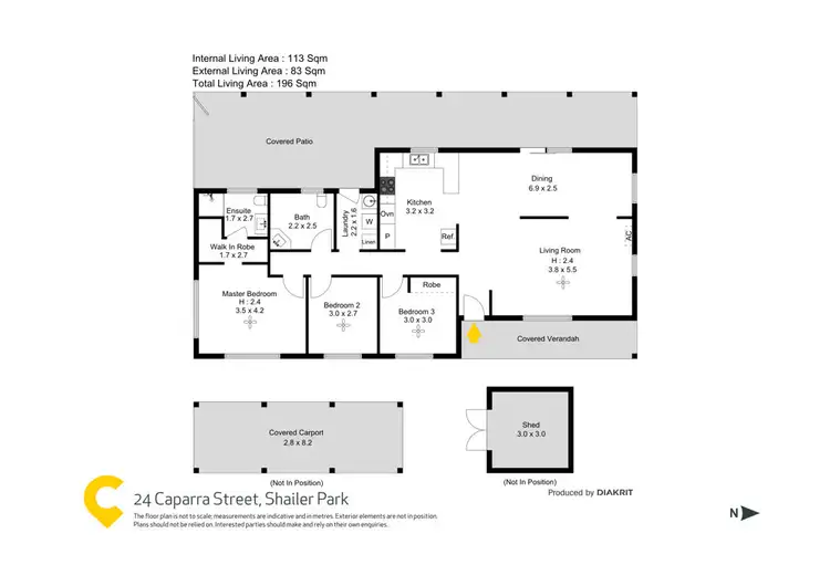 Floorplan of Homely house listing, 24 Caparra Street, Shailer Park QLD 4128