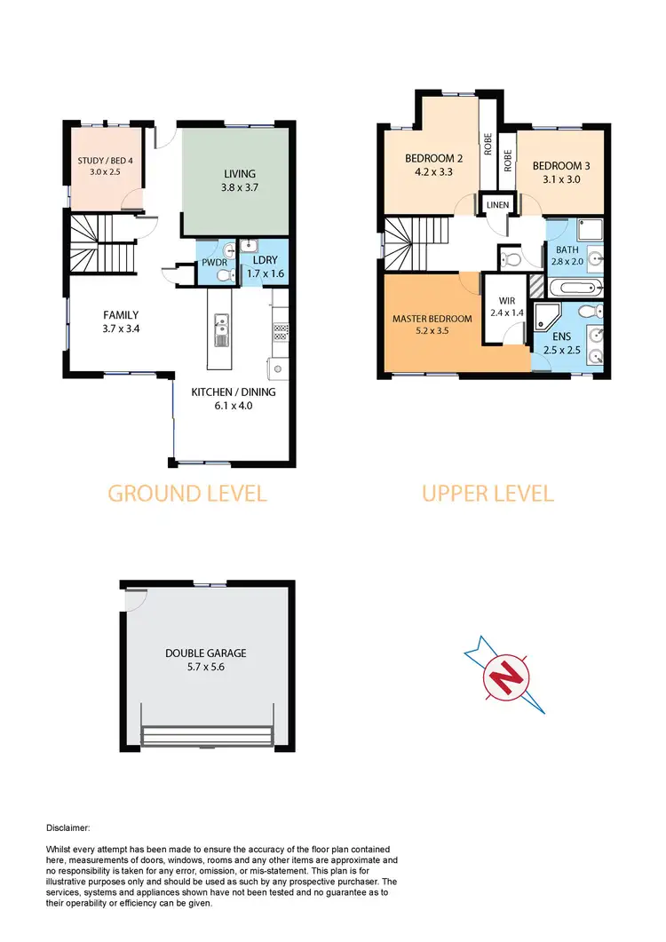 Floorplan of Homely house listing, 12 Pollifrone Street, Kellyville Ridge NSW 2155