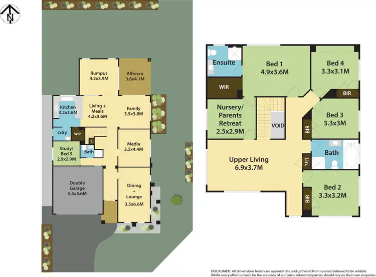 Floorplan of Homely house listing, 41 Spearmint Street, The Ponds NSW 2769