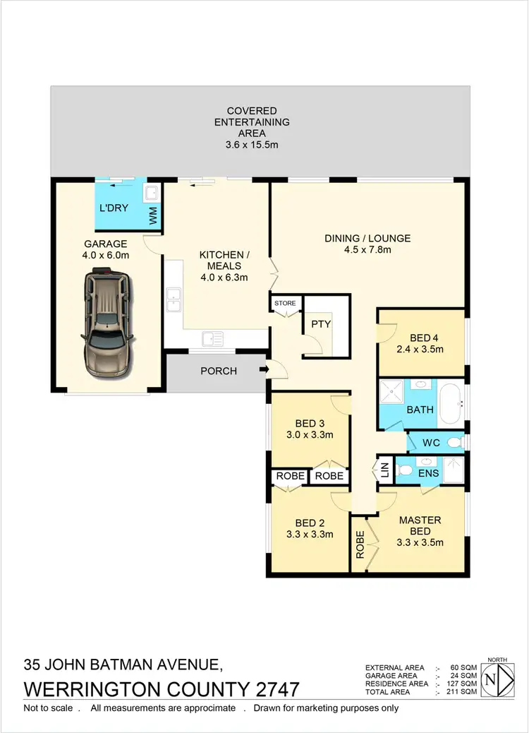 Floorplan of Homely house listing, 35 John Batman Avenue, Werrington County NSW 2747
