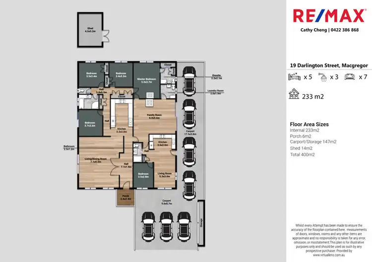 Floorplan of Homely house listing, 19 Darlington Street, Macgregor QLD 4109