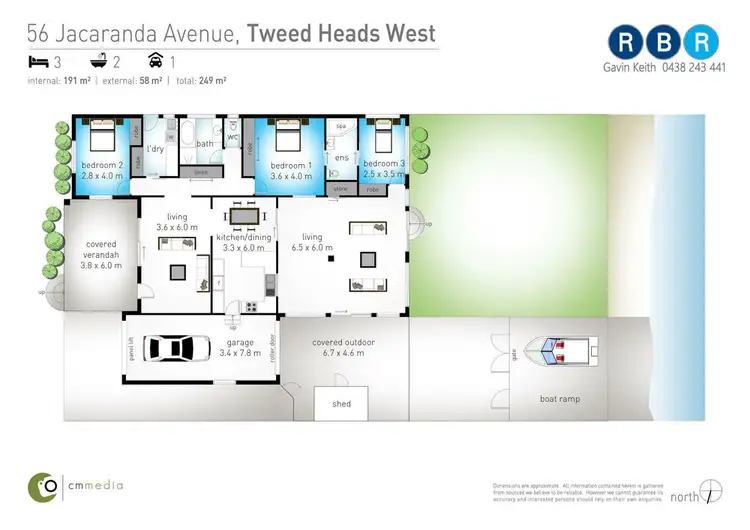 Floorplan of Homely house listing, 56 Jacaranda Avenue, Tweed Heads West NSW 2485