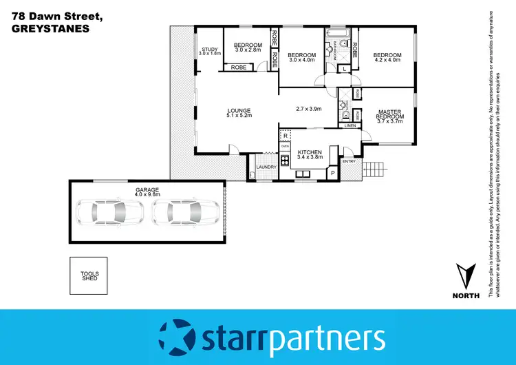 Floorplan of Homely house listing, 78 Dawn Street, Greystanes NSW 2145