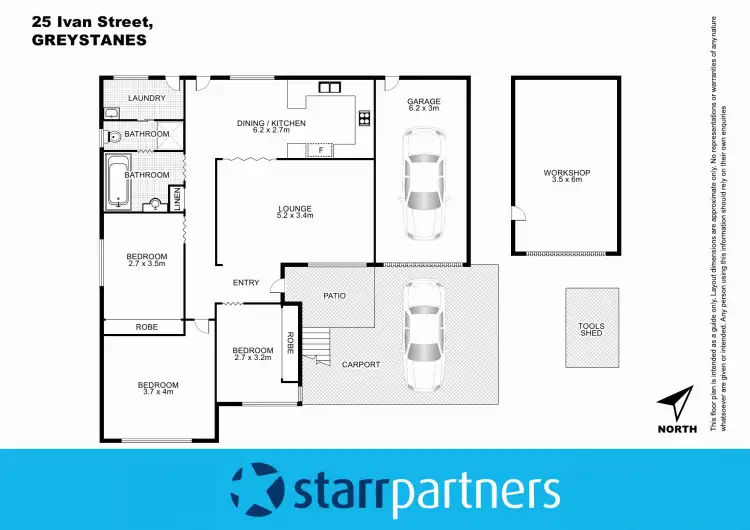 Floorplan of Homely house listing, 25 Ivan Street, Greystanes NSW 2145