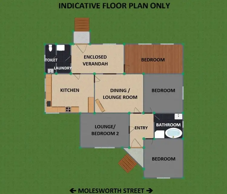 Floorplan of Homely house listing, 9 Molesworth Street, Tenterfield NSW 2372